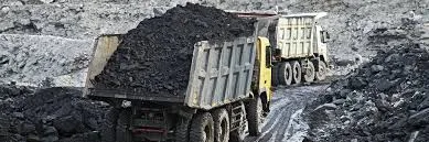 Fleet of KCC trucks operating in the Odisha mineral belt